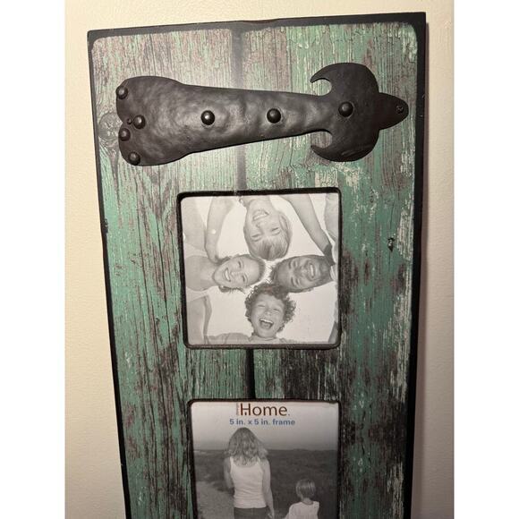 Design Home Decorative Picture Frame 3 Openings Photo Frame 5" x 5" Hinge - Picture 3 of 9